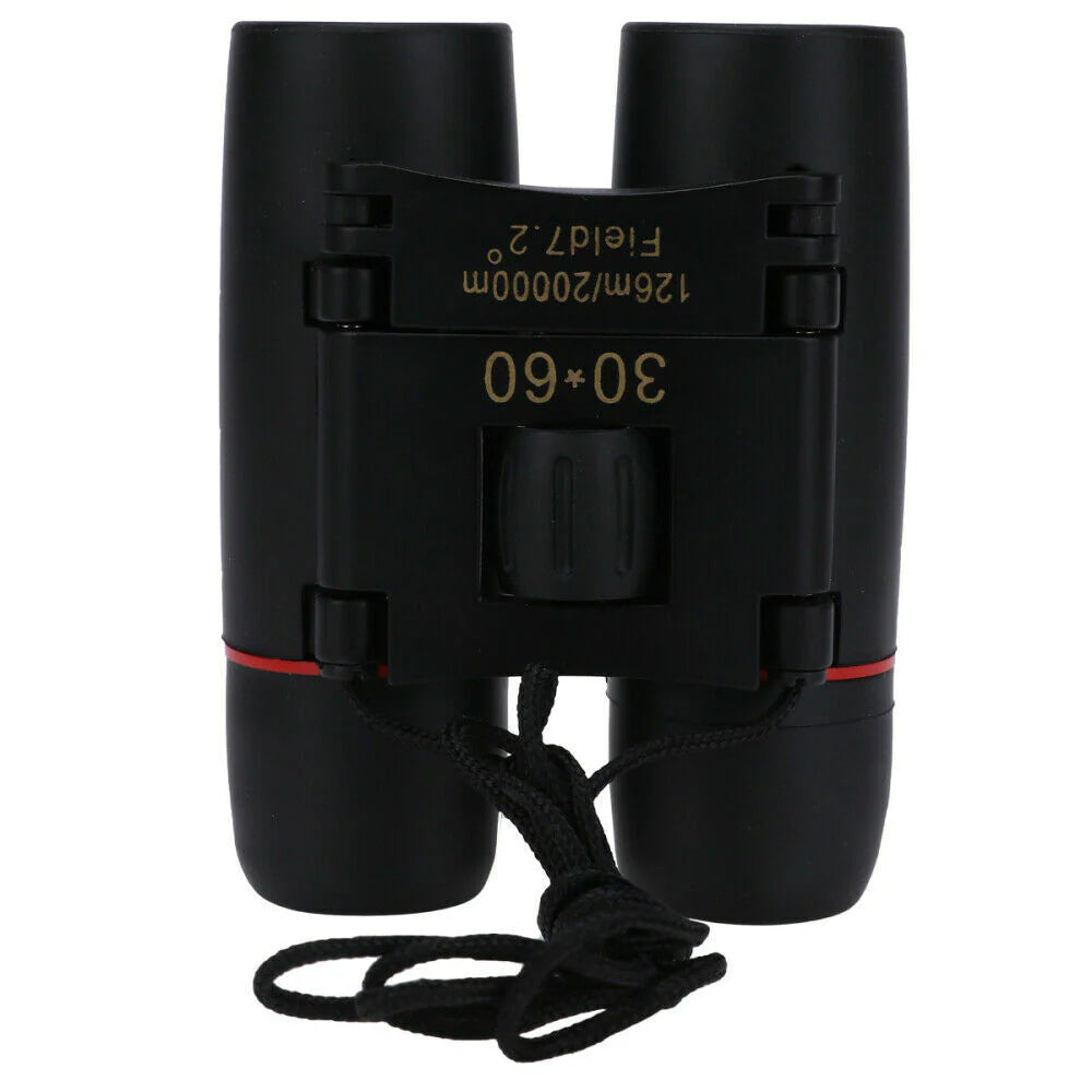 Compact 30X60 Zoom Binoculars - Perfect for Outdoor Adventures, Hunting, and Nighttime Viewing